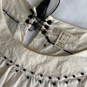 Detailed J. Crew Scalloped Top